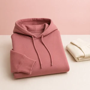 Sudadera rosa, imagen de desarrollo